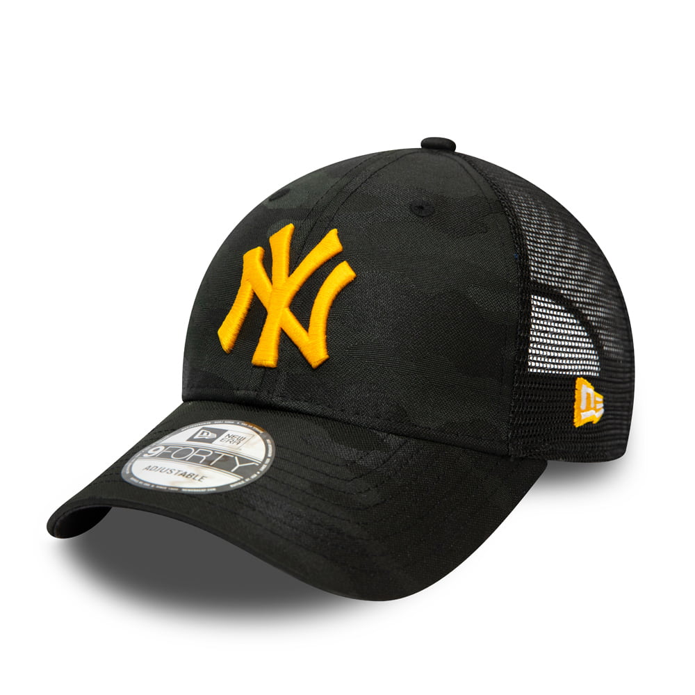 Gorra Trucker 9FORTY MLB Home Field New York Yankees de New Era - Negro