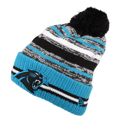 Gorro con pompón NFL Sport Knit OTC - Carolina Panthers de New Era - Azul-Negro