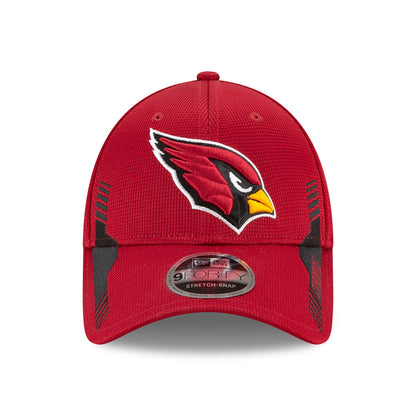 Gorra de béisbol 9FORTY Stretch Snap NFL Sideline Home Arizona Cardinals de New Era - Rojo