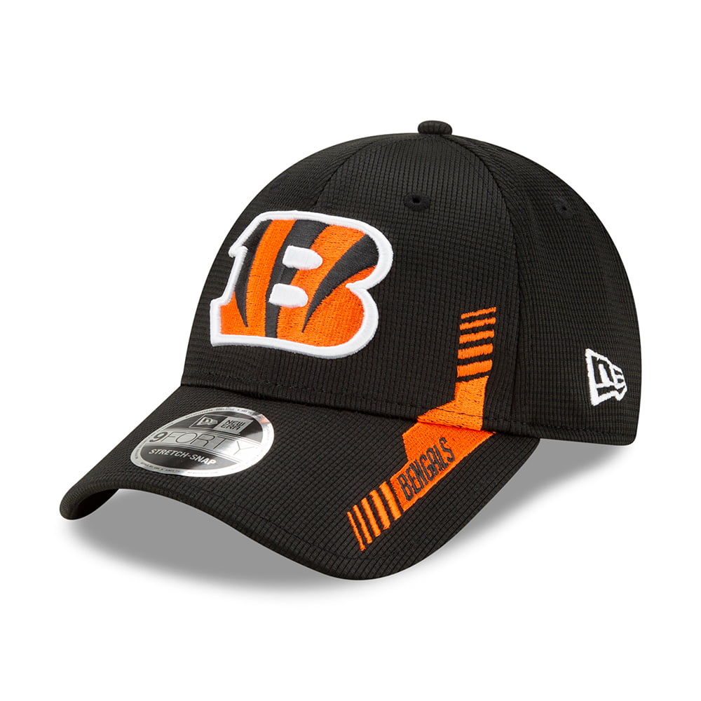 Gorra de béisbol 9FORTY NFL Sideline Home Cincinnati Bengals de New Era - Negro-Naranja