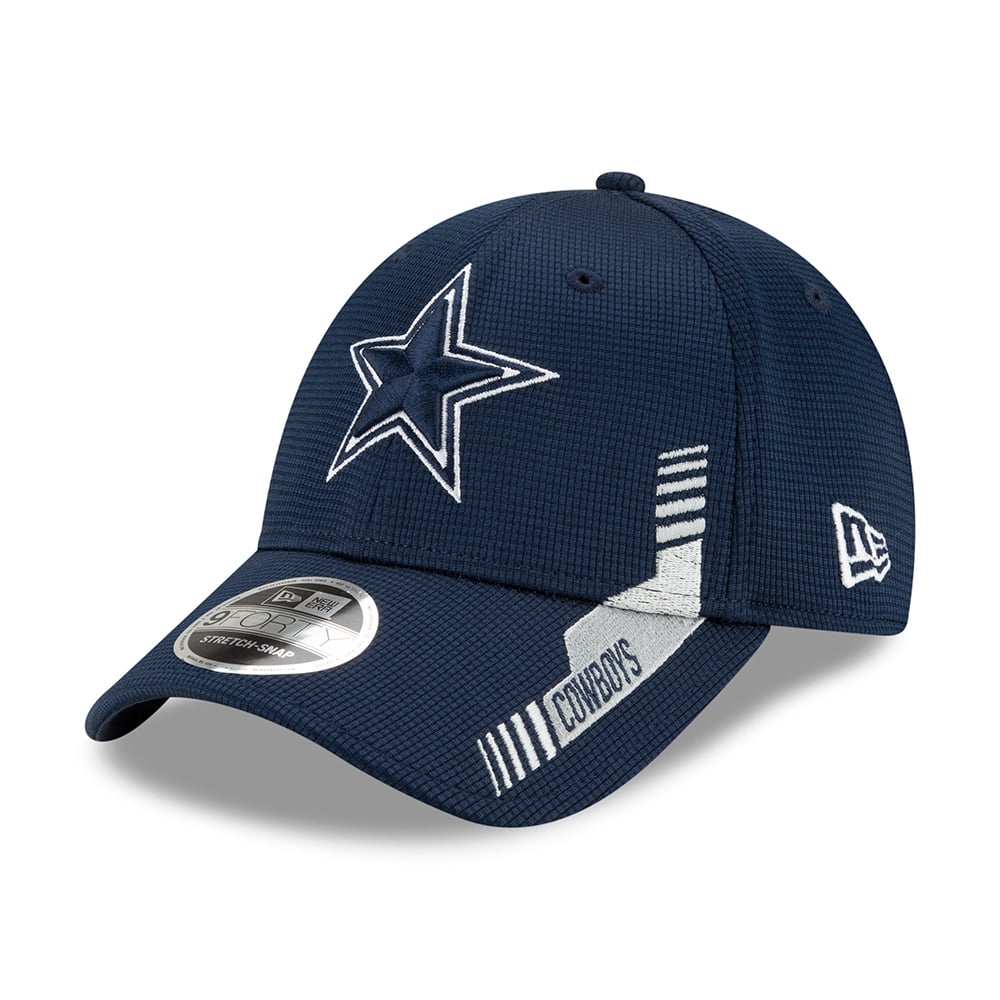 Gorra de béisbol 9FORTY Stretch Snap NFL Sideline Home Dallas Cowboys de New Era - Azul
