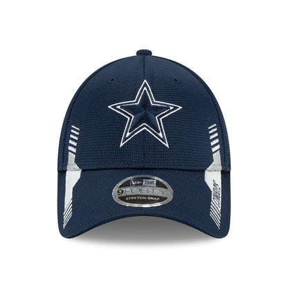 Gorra de béisbol 9FORTY Stretch Snap NFL Sideline Home Dallas Cowboys de New Era - Azul