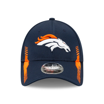 Gorra de béisbol 9FORTY NFL Sideline Home Denver Broncos de New Era - Azul Marino-Naranja