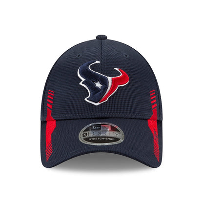 Gorra de béisbol 9FORTY Snap NFL Sideline Home Houston Texans de New Era - Azul-Rojo