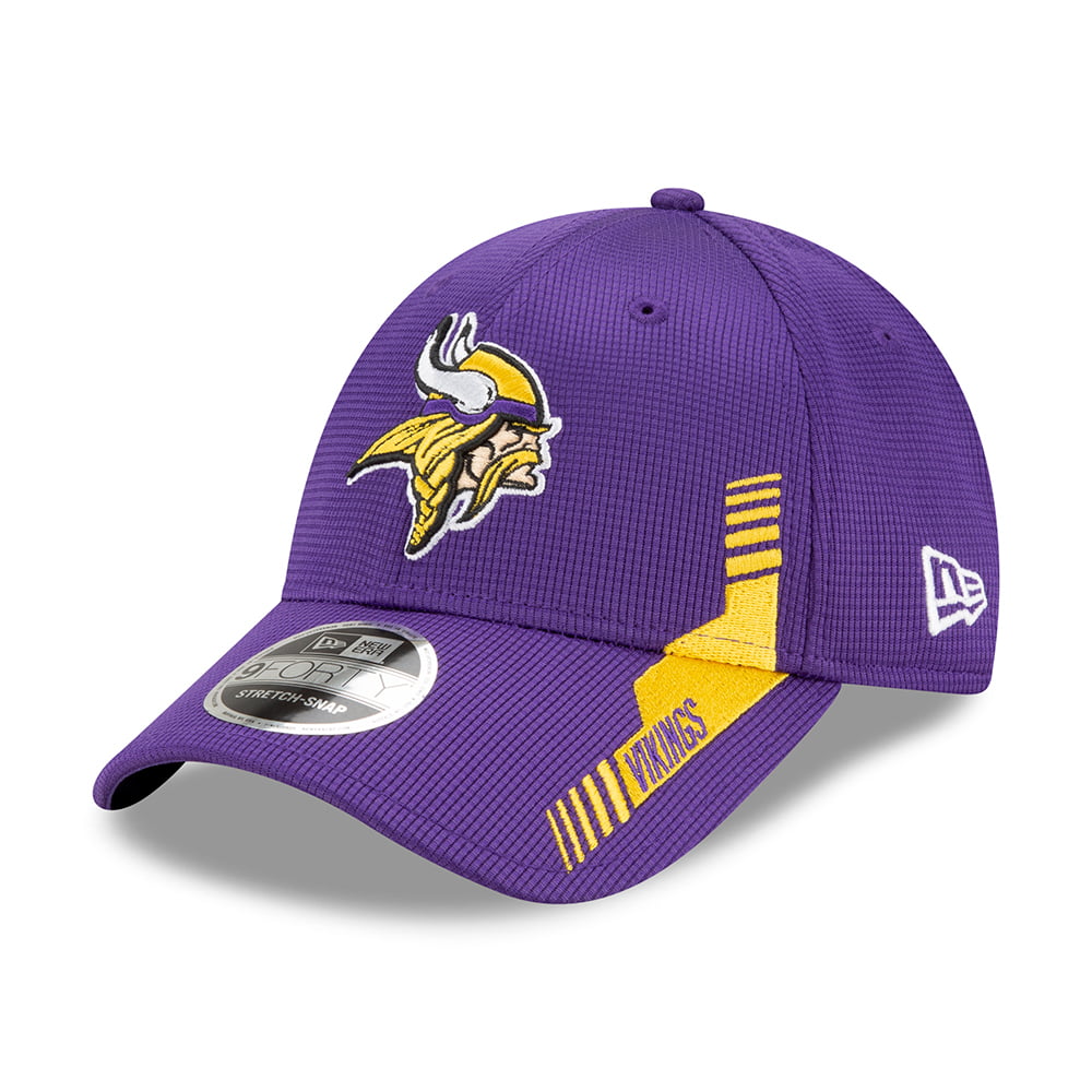 Gorra de béisbol 9FORTY Snap NFL Sideline Home Minnesota Vikings de New Era - Morado-Dorado