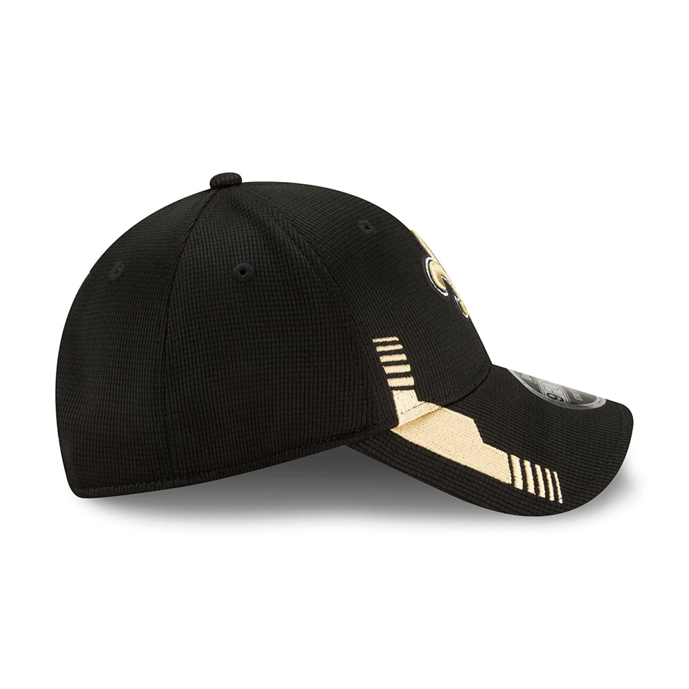 Gorra de béisbol 9FORTY Snap NFL Sideline Home New Orleans Saints de New Era - Negro-Dorado
