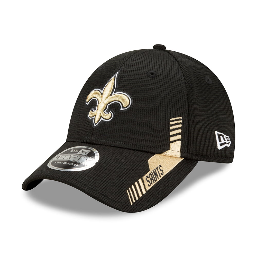 Gorra de béisbol 9FORTY Snap NFL Sideline Home New Orleans Saints de New Era - Negro-Dorado