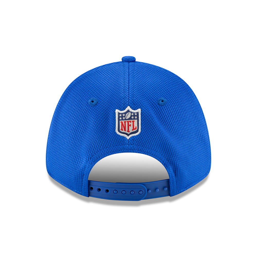 Gorra de béisbol 9FORTY Sideline Home Los Angeles Rams de New Era - Azul Real-Dorado