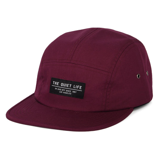 Gorra 5 paneles Foundation de The Quiet Life - Burdeos