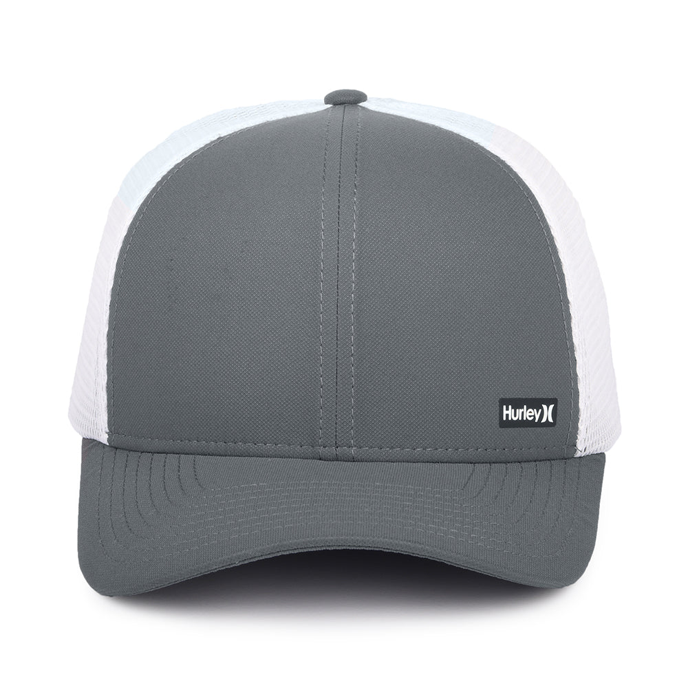 Gorra Trucker League Flexfit de Hurley - Gris Oscuro