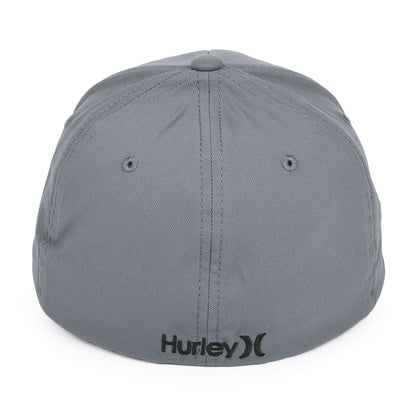 Gorra de béisbol Dri-Fit One & Only Flexfit de Hurley - Gris Oscuro