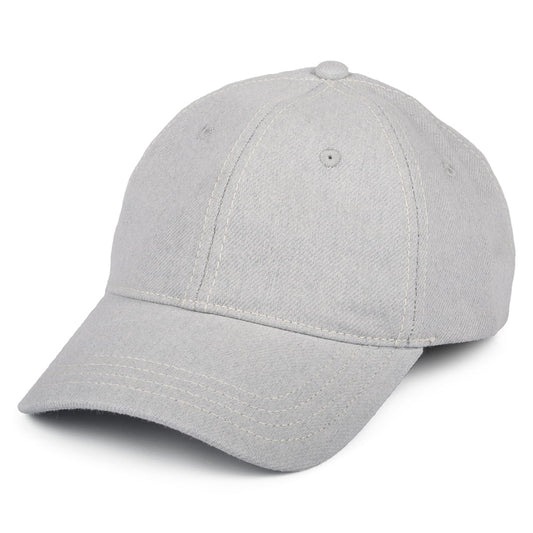 Gorra de béisbol de Vaquero reciclago con etiqueta lisa de Levi's - Azul Claro