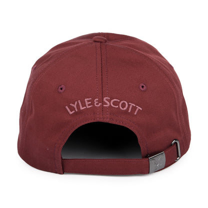 Gorra de béisbol Vintage de Lyle & Scott - Ladrillo