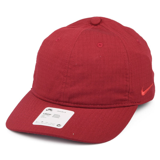 Gorra de béisbol H86 Visera plana de Nike SB - Rojo