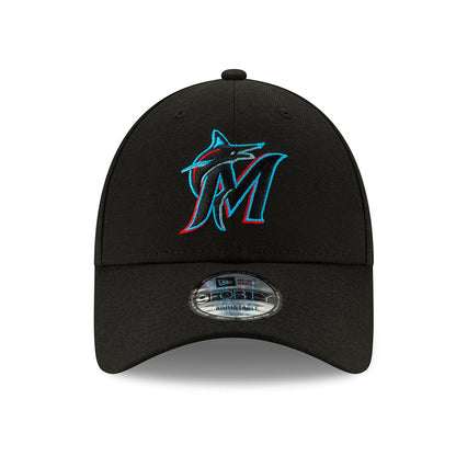 Gorra de béisbol 9FORTY MLB The League Miami Marlins de New Era - Negro