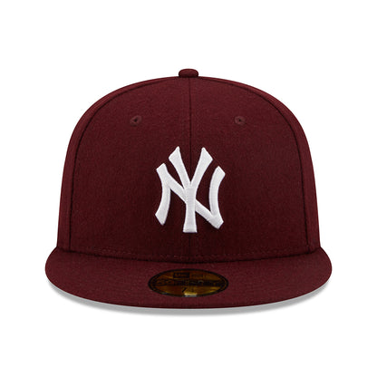 Gorra de béisbol 59FIFTY MLB Melton New York Yankees de New Era - Granate