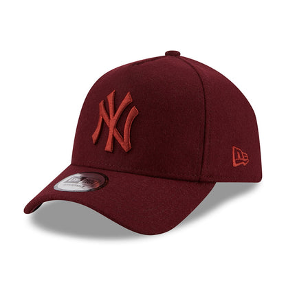 Gorra de béisbol 9FORTY MLB Melton E-Frame New York Yankees de New Era - Granate