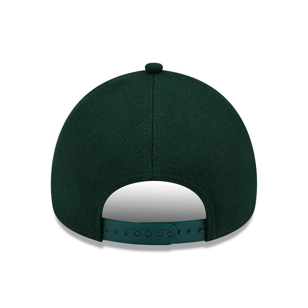 Gorra de béisbol 9FORTY MLB Melton E-Frame Oakland Athletics de New Era - Verde Oscuro