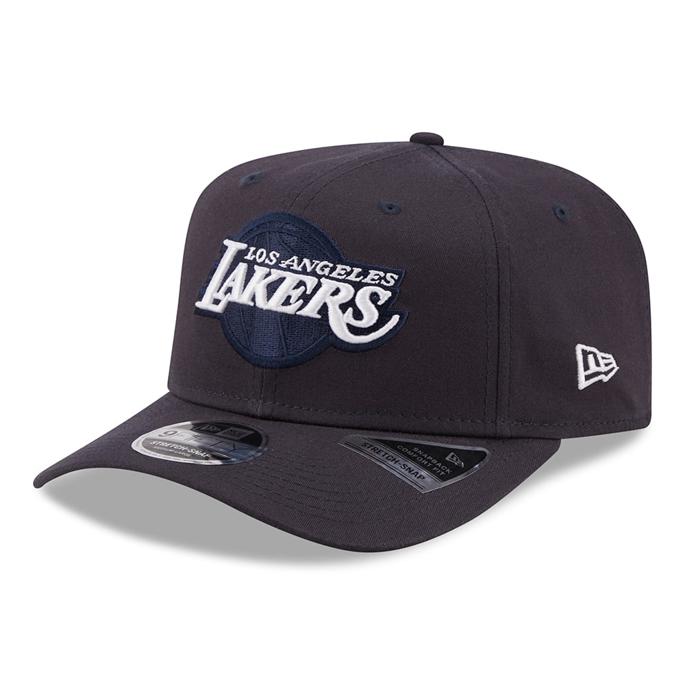 Gorra Snapback 9FIFTY NBA League Essential Stretch Snap L.A. Lakers de New Era - Azul Marino