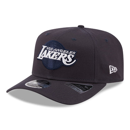 Gorra Snapback 9FIFTY NBA League Essential Stretch Snap L.A. Lakers de New Era - Azul Marino