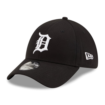 Gorra de béisbol 39THIRTY MLB Colour Essential Detroit Tigers de New Era - Negro-Blanco