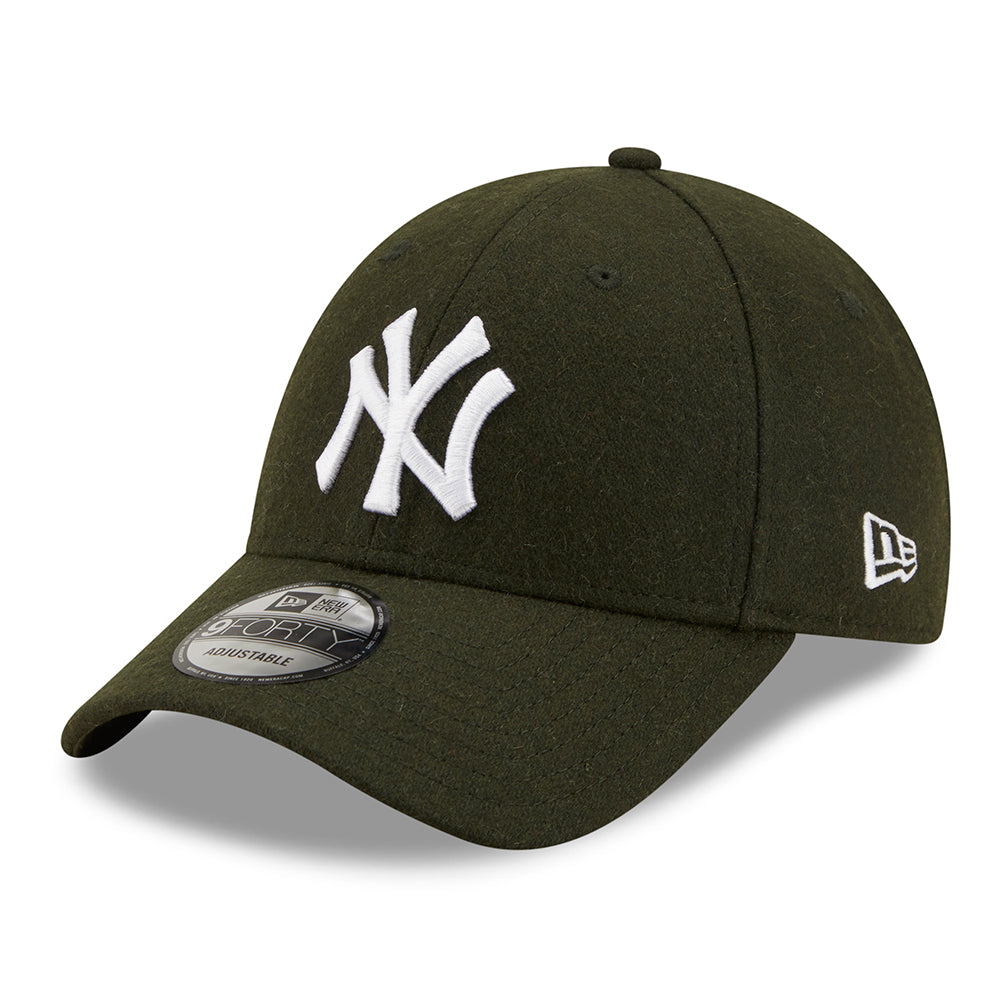 Gorra de béisbol 9FORTY MLB Winterized The League New York Yankees de New Era - Verde Oliva