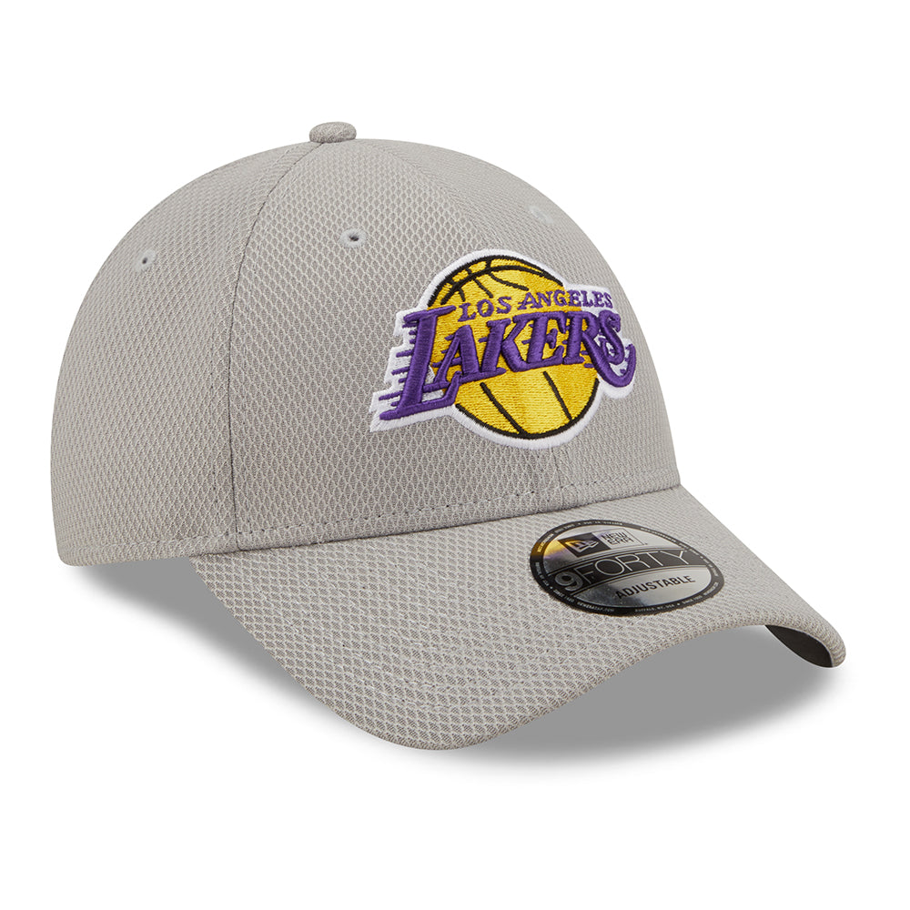 Gorra de béisbol 9FORTY NBA Diamond Era L.A. Lakers de New Era - Gris