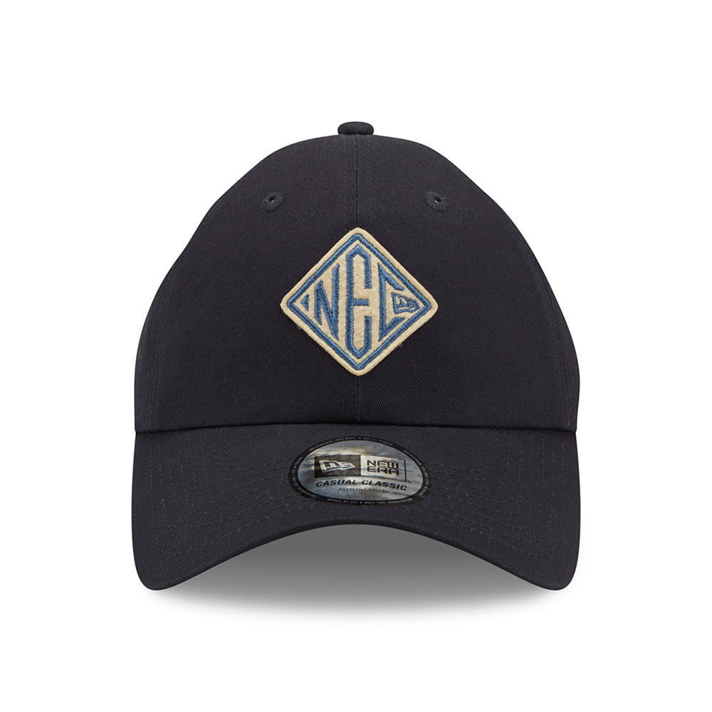 Gorra de béisbol 9TWENTY NEC Felt Patch Casual Classic de algodón de New Era - Azul Marino