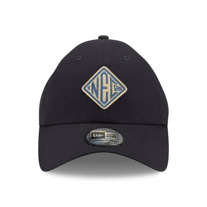Gorra de béisbol 9TWENTY NEC Felt Patch Casual Classic de algodón de New Era - Azul Marino