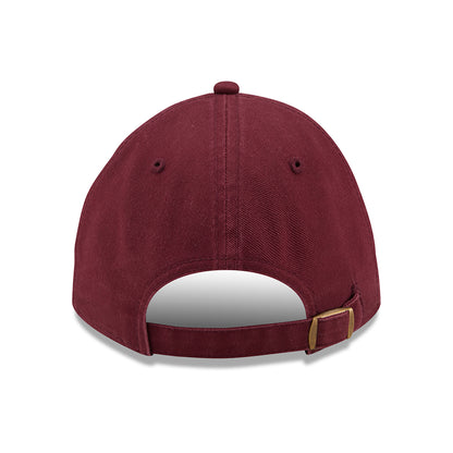 Gorra de béisbol 9TWENTY MLB League Casual New York Yankees de New Era - Granate Lavado