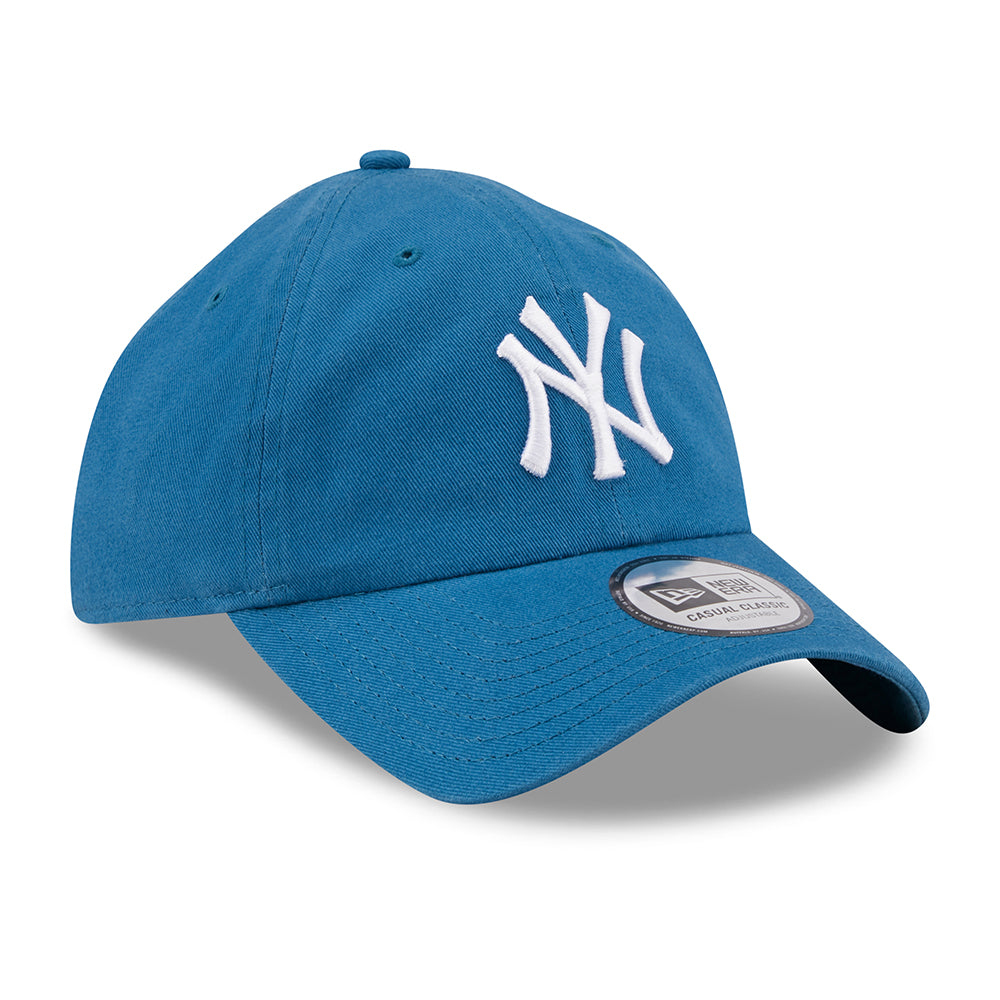 Gorra de béisbol 9TWENTY MLB League Casual New York Yankees de New Era - Verde Azulado Lavado