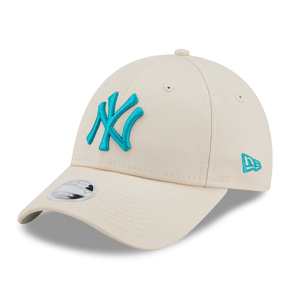 Gorra de béisbol 9FORTY MLB League Essential New York Yankees de New Era - Piedra-Turquesa