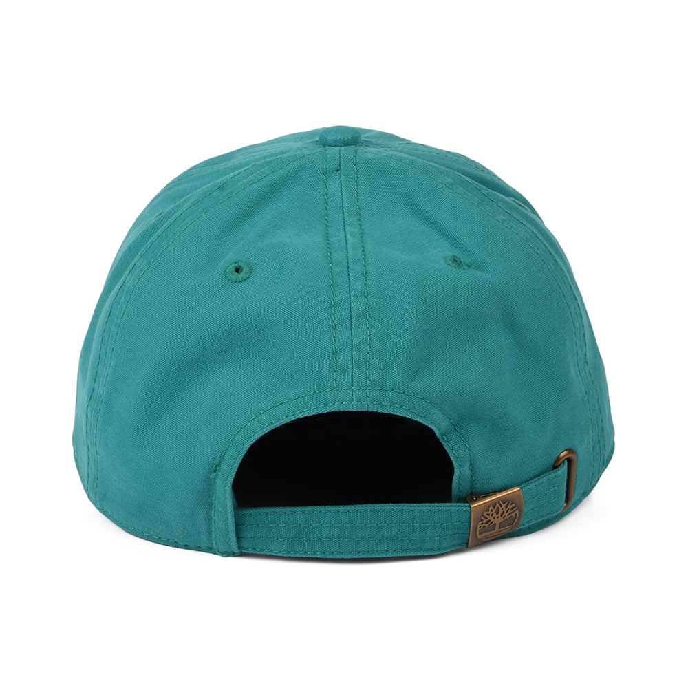 Gorra de béisbol Soundview de algodón de Timberland - Verde Azulado