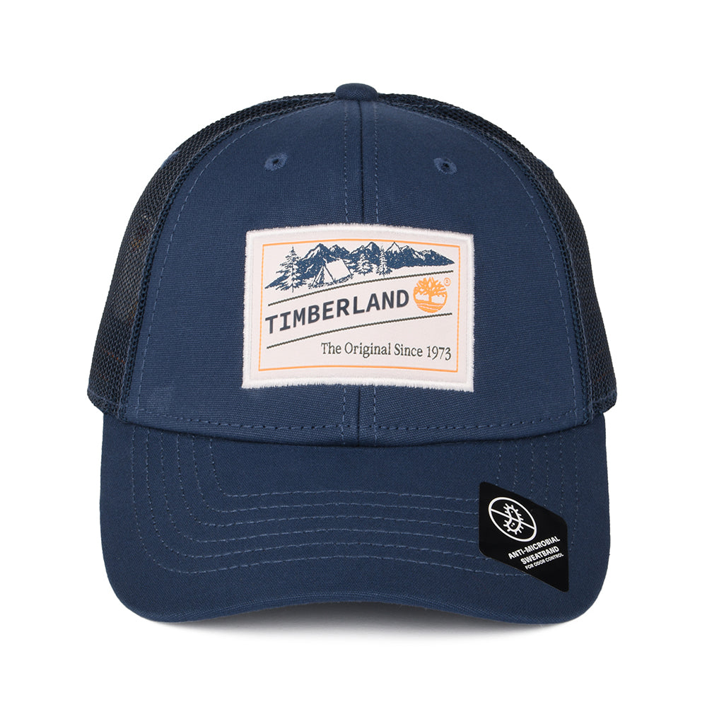 Gorra Trucker Camping Patch de Timberland - Vaquero Oscuro
