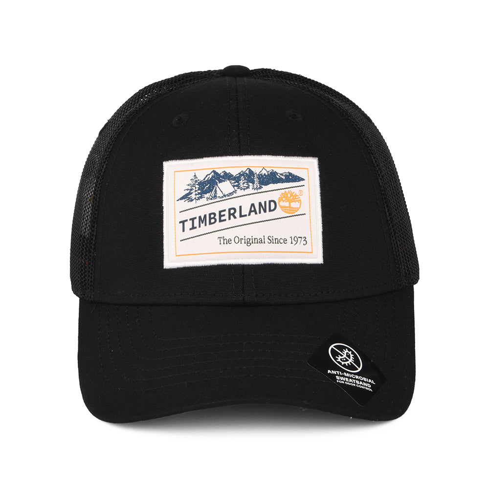 Gorra Trucker Camping Patch de Timberland - Negro