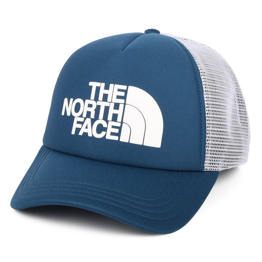 Gorra Trucker TNF Logo ajuste profundo de The North Face - Azul-Blanco