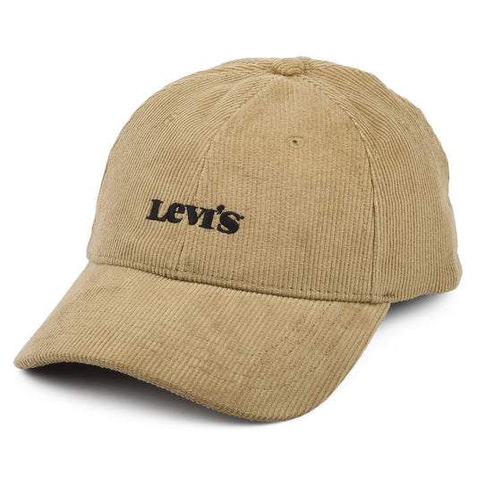 Gorra de béisbol Modern Vintage Logo de pana con etiqueta lisa de Levi's - Arena