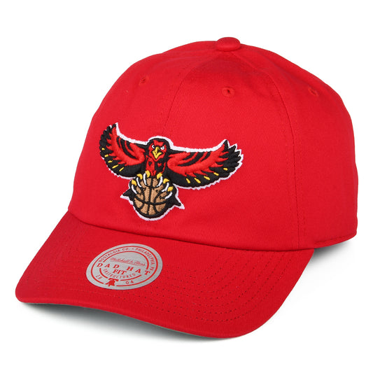 Gorra Strapback NBA Team Ground HWC Atlanta Hawks de Mitchell & Ness - Rojo