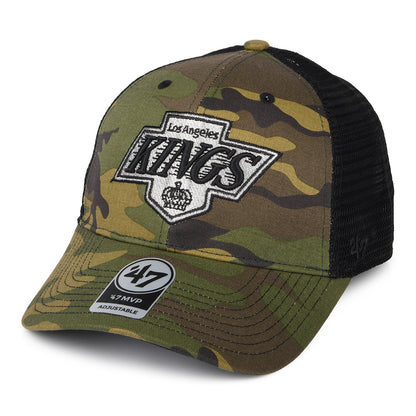 Gorra Trucker NHL Camo Branson MVP L.A. Kings de 47 Brand - Camuflaje