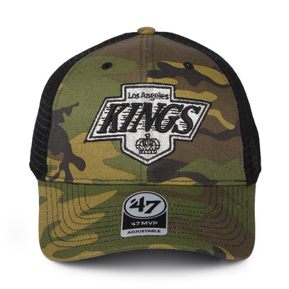 Gorra Trucker NHL Camo Branson MVP L.A. Kings de 47 Brand - Camuflaje