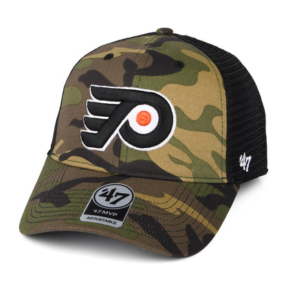 Gorra Trucker NHL Camo Branson MVP Philadelphia Flyers de 47 Brand - Camuflaje