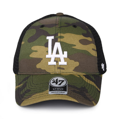 Gorra Trucker MLB Camo Branson MVP L.A. Dodgers de 47 Brand - Camuflaje