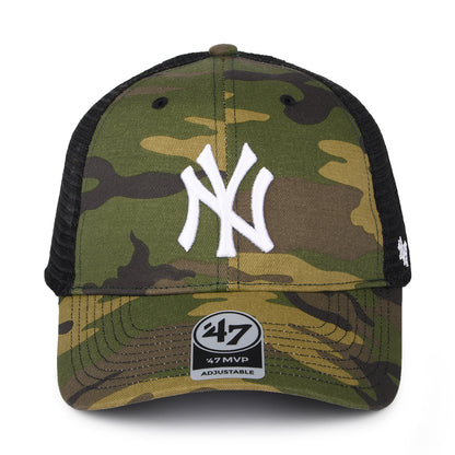 Gorra Trucker MLB Camo Branson MVP New York Yankees de 47 Brand - Camuflaje