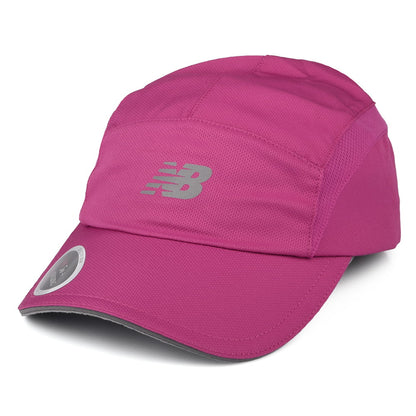 Gorra 5 paneles Performance V 3.0 de New Balance - Magenta