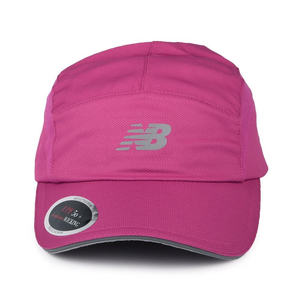 Gorra 5 paneles Performance V 3.0 de New Balance - Magenta