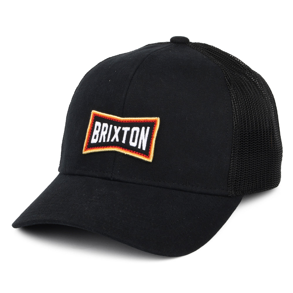 Gorra Trucker Truss X MP de Brixton - Negro