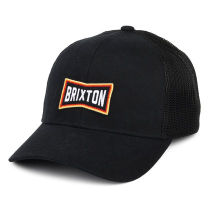 Gorra Trucker Truss X MP de Brixton - Negro