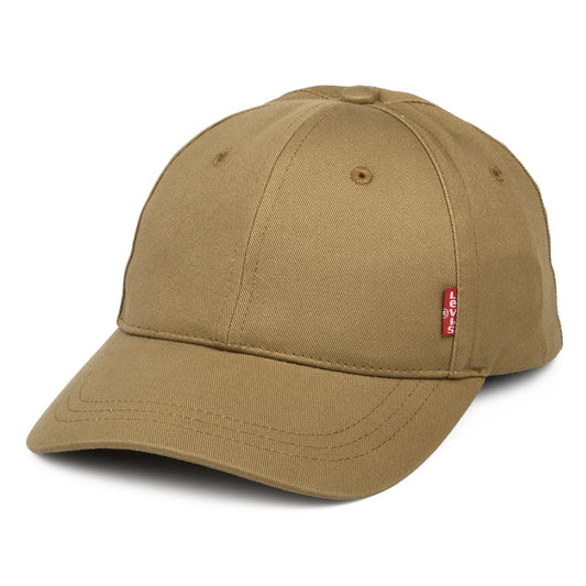 Gorra de béisbol Classic Twill con etiqueta roja de Levi's - Marrón