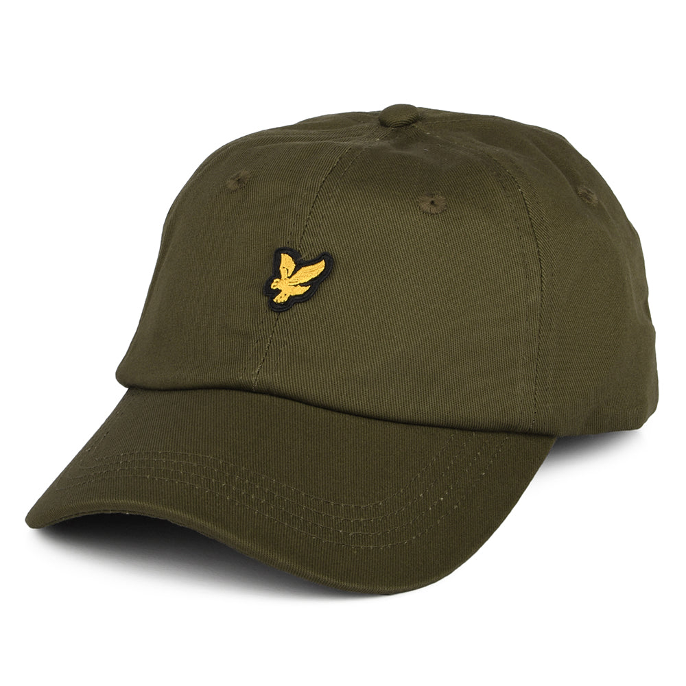 Gorra de béisbol Vintage de Lyle & Scott - Oliva Oscuro