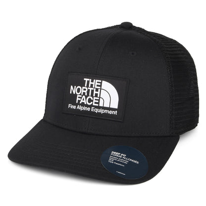 Gorra Trucker Mudder ajuste profundo de The North Face - Negro-Blanco